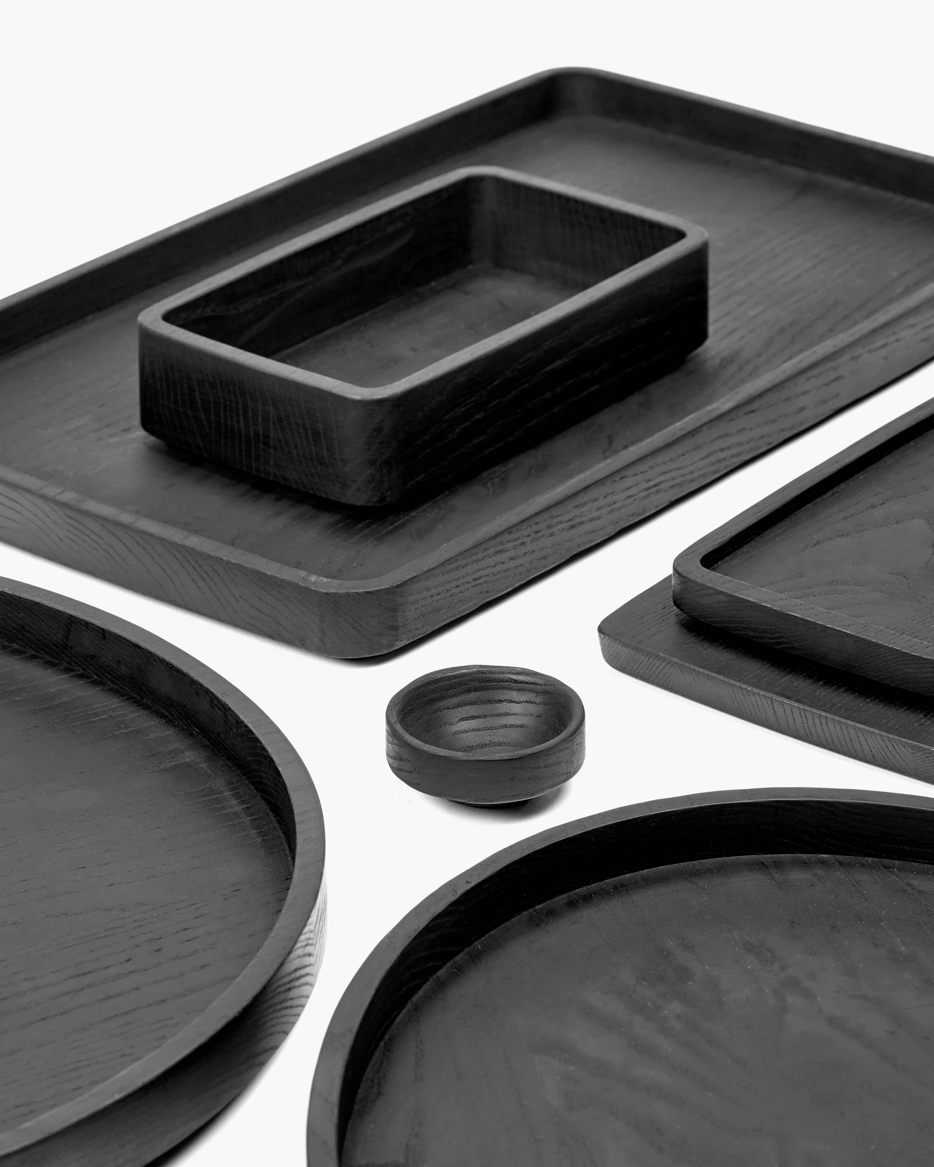 Coaster rectangular M wood Passe-partout - Image 3