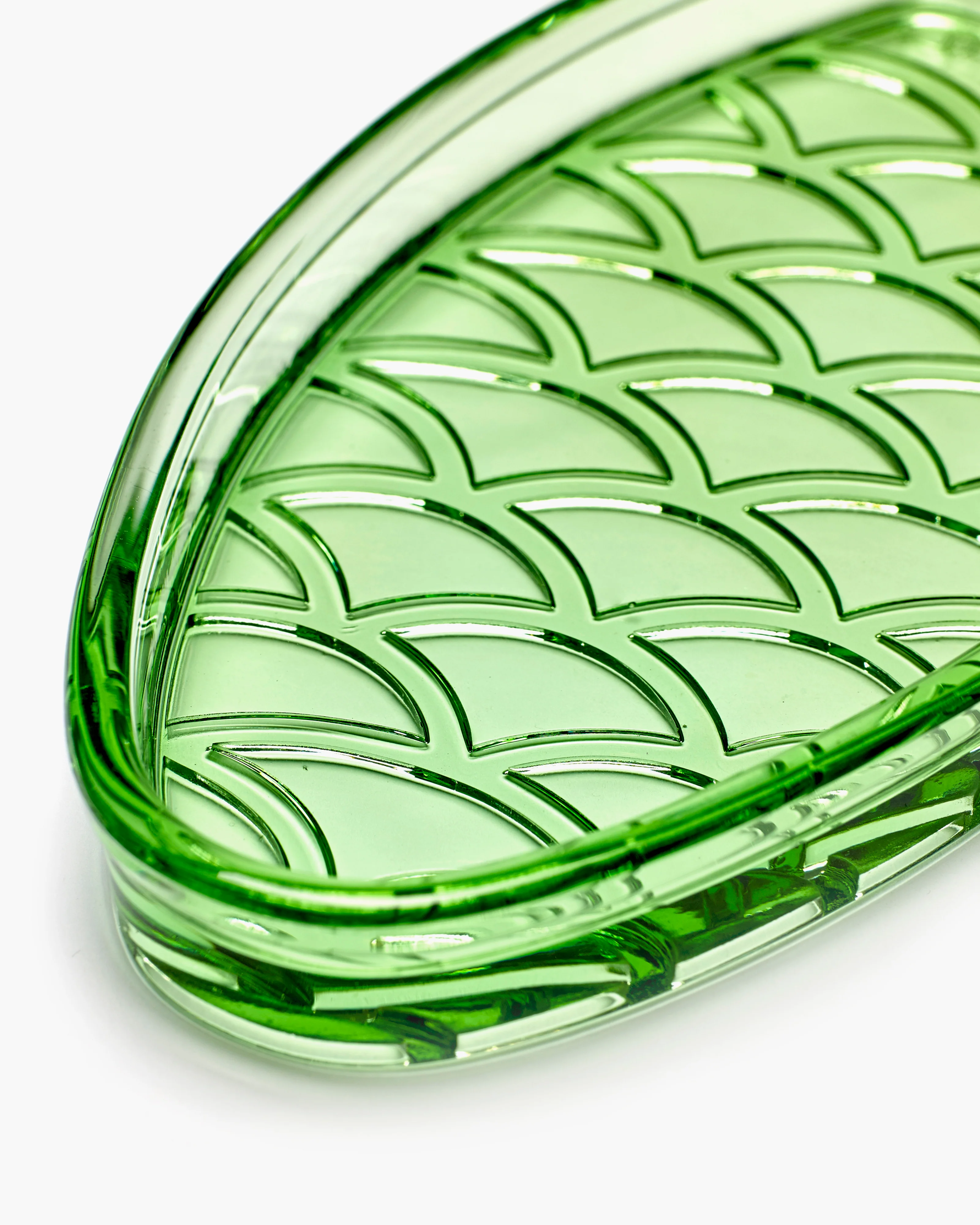 Dish S transparent green Fish & Fish - Image 3