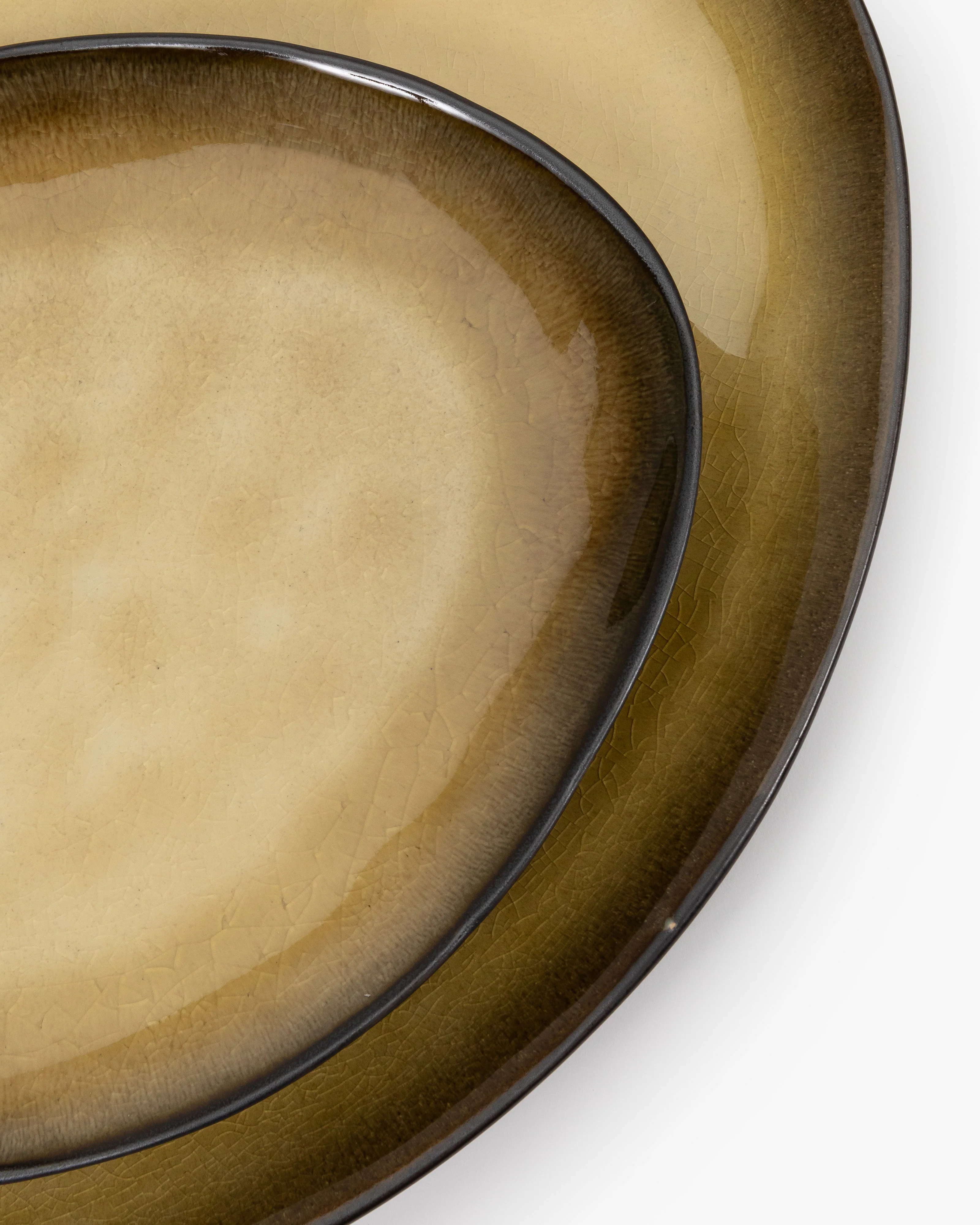 Oval plate L green Pure - Image 4