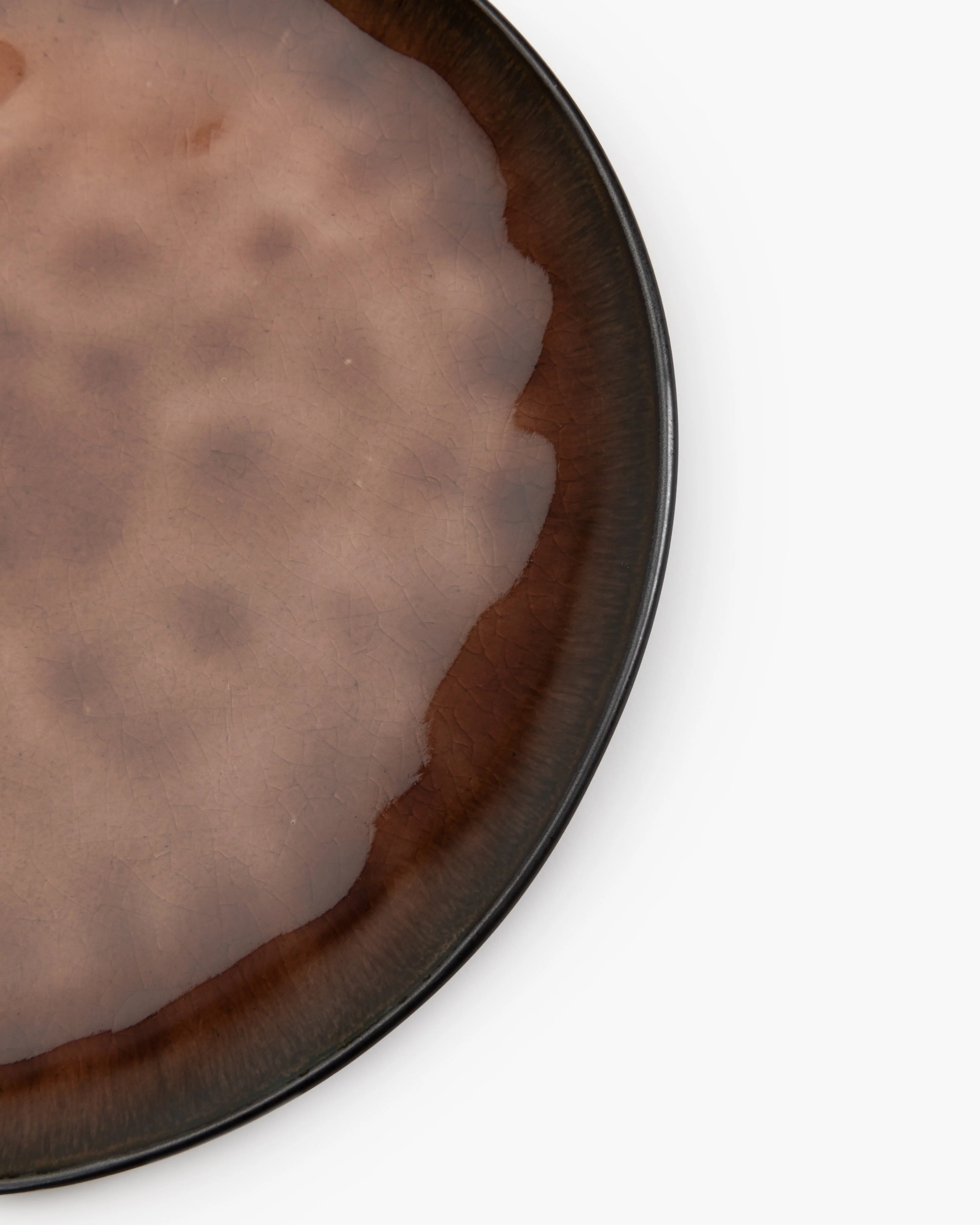 Breakfast plate brown Pure - Image 3