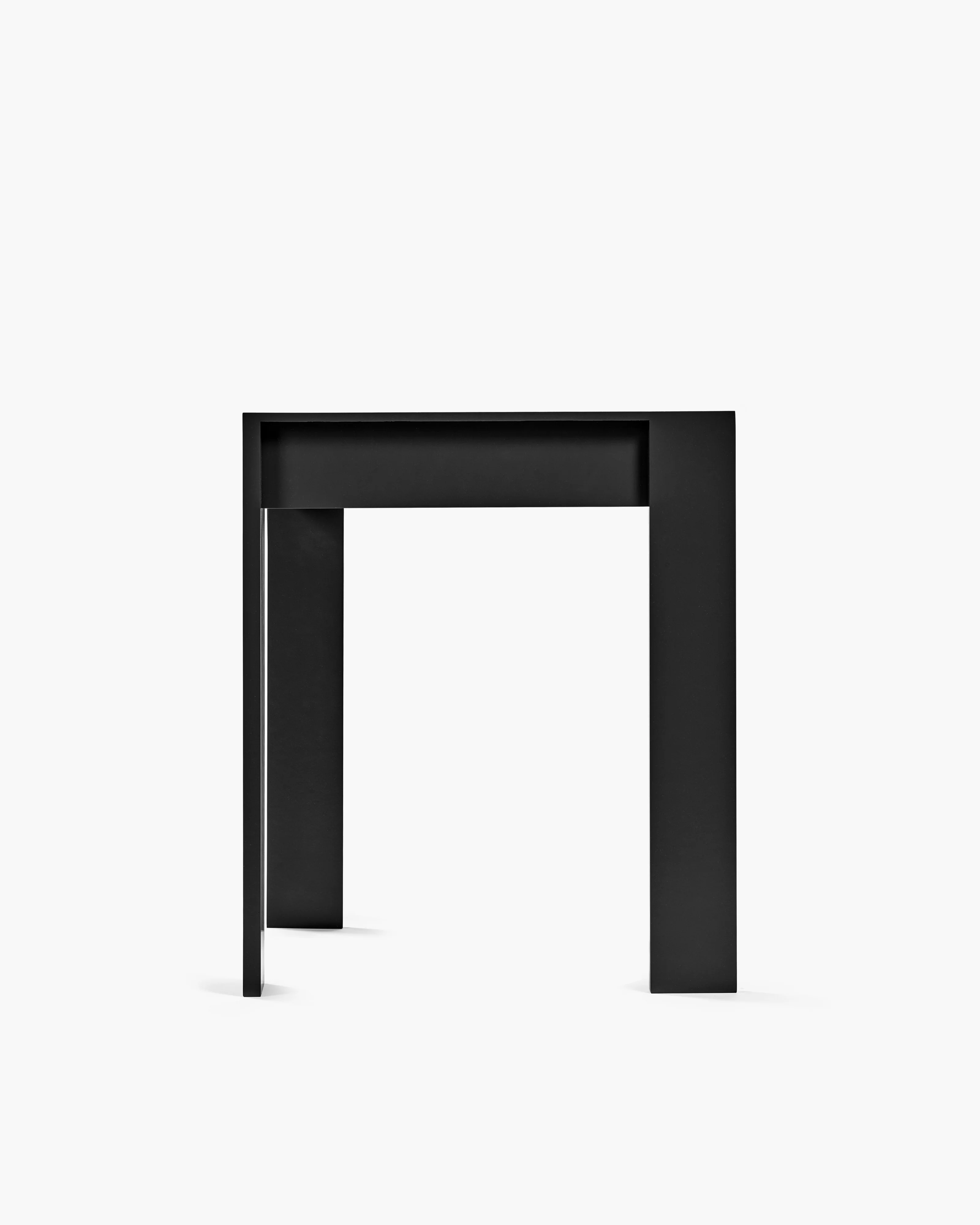 Side table beech black Malé - Image 3